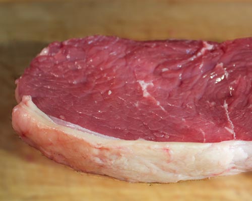 Striploin Steak Bone